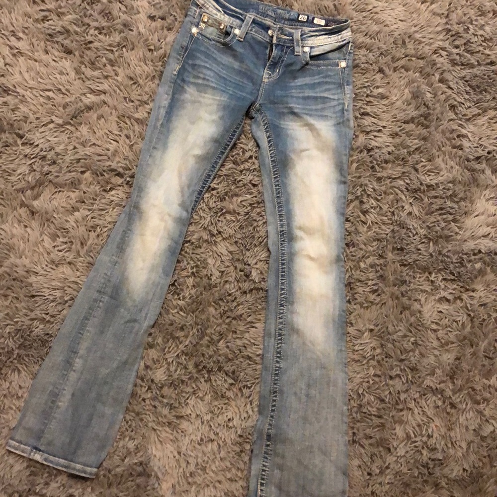 Worn once Miss Me Jeans. - Picture 2 of 2